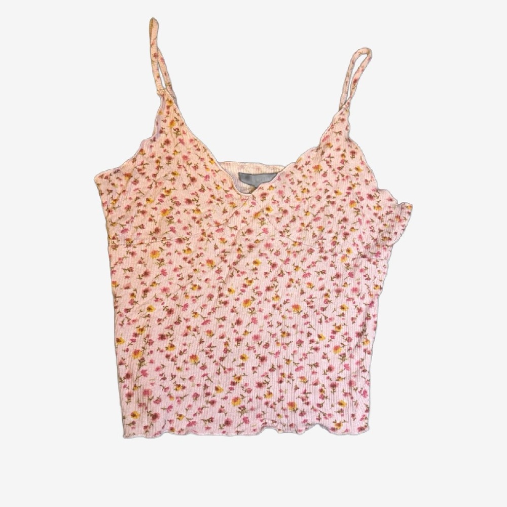 Floral Pink Women's Top